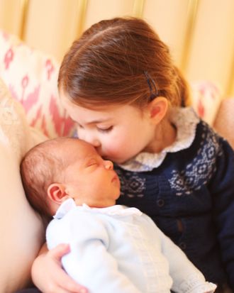 Prince Louis and Princess Charlotte.