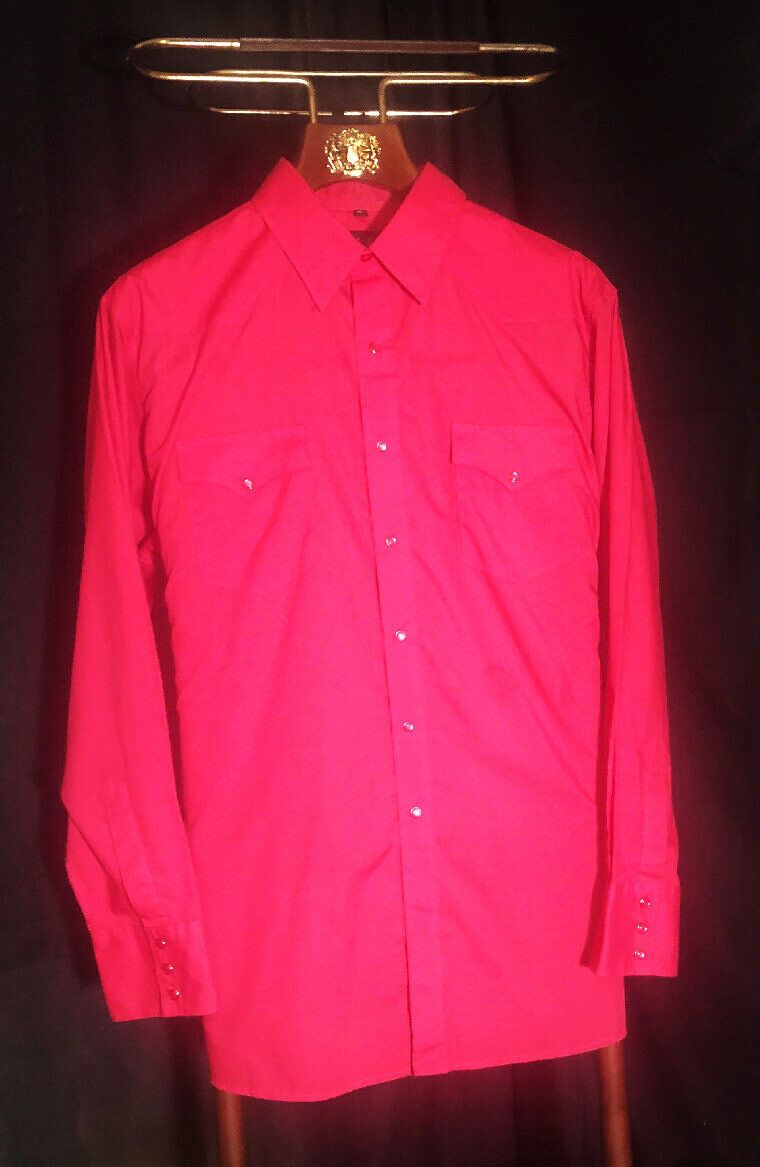 pink pearl snap western shirt