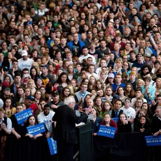 Bernie Sanders Holds Campaign Rally In Pittsburgh