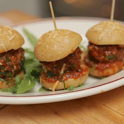 The Little Owl's meatball sliders will be in attendance.