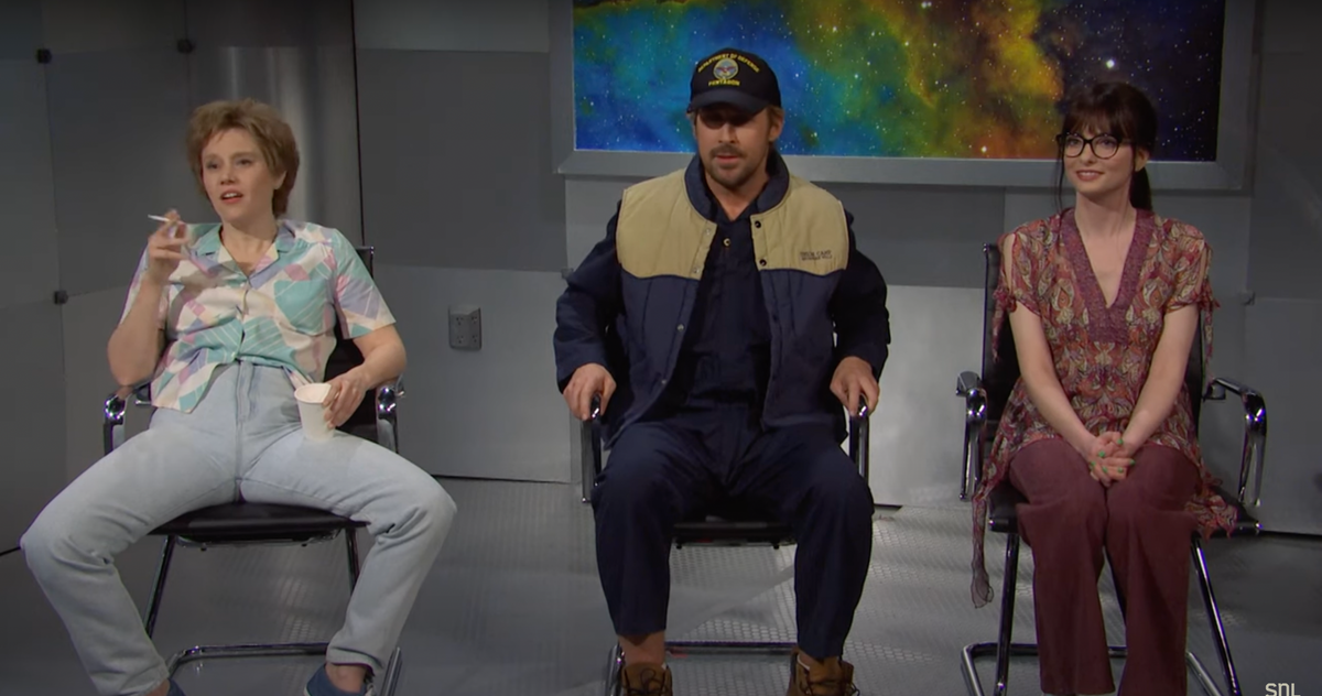 Ryan Gosling and Kate McKinnon Got Abducted By Aliens Again