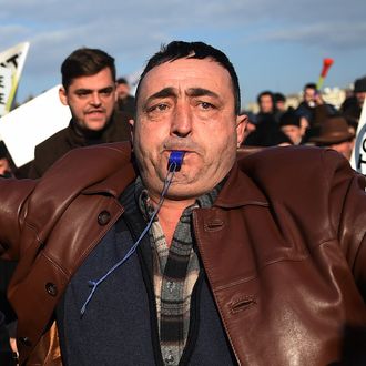 BUCHAREST-AGRICULTURE-SHEPHERDS-PROTEST