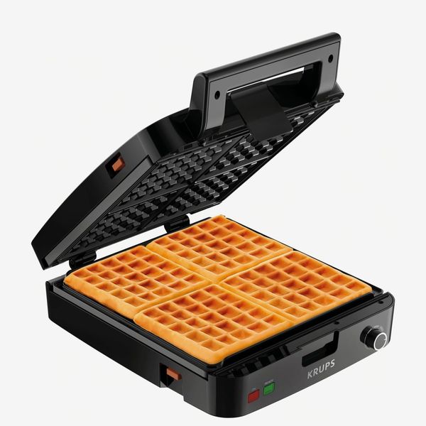 Krups 4-Slice Belgian Waffle Maker