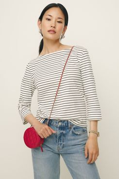 Reformation Audrey Slim Tee