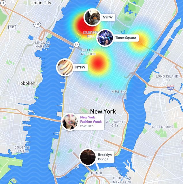 snap map snapchat