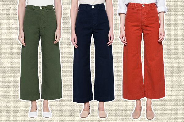 The Best Wide-Leg Cropped Pants Are From Jesse Kamm | The Strategist