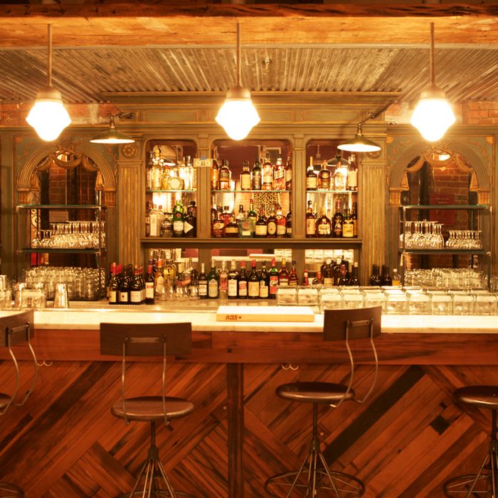 The bar.