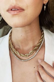 Julia Vaughn Ande Set of Two Necklaces