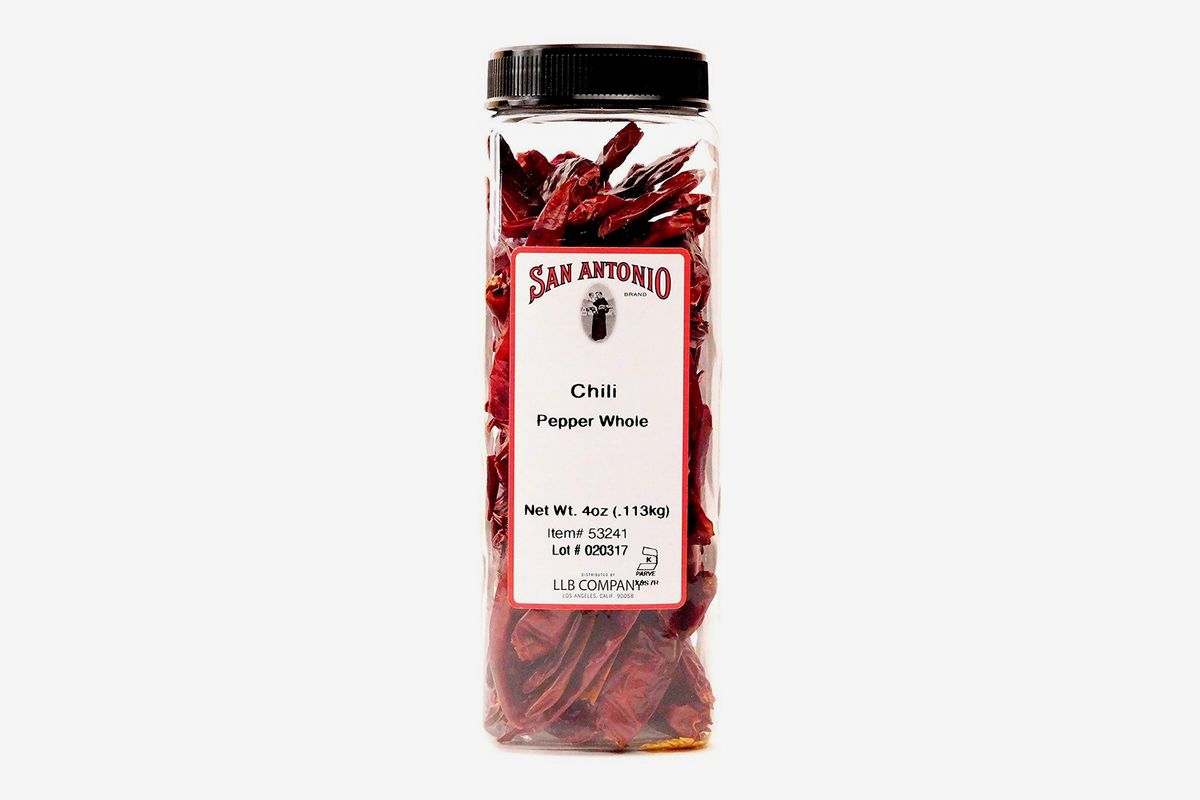 San Antonio Premium Hete Gedroogde Hele Rode Chilipepers