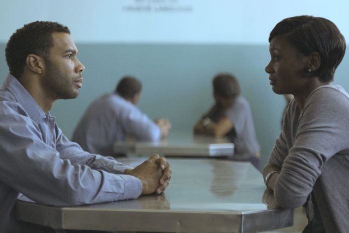 MIDDLE OF NOWHERE, from left: Omari Hardwick, Emayatzy E. Corinealdi, 2012. �AFFRM/Courtesy Everett