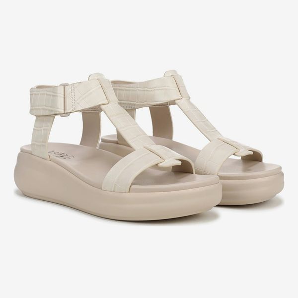 Naturalizer Cersei Wedge Sandal - Porcelain