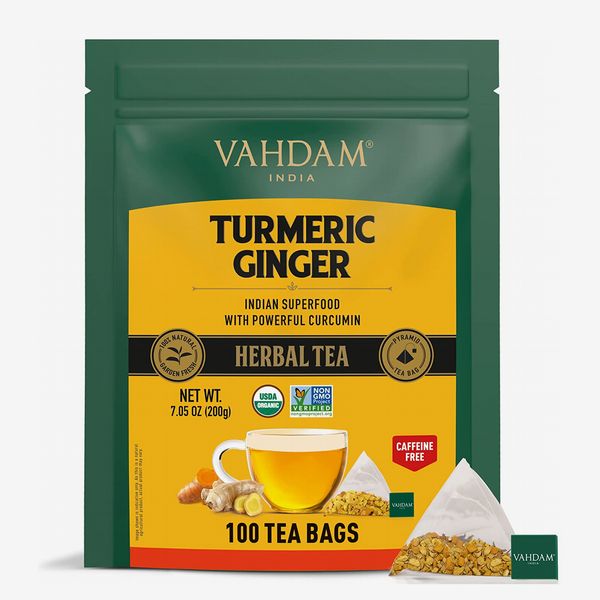 Vahdam Turmeric and Ginger Tea