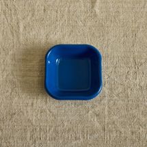 Nickey Kehoe Enamelware Catchall Tray in Azure