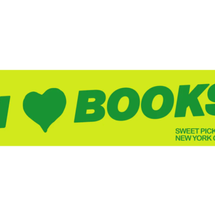 Sweet Pickle Books I Heart Bumper Sticker