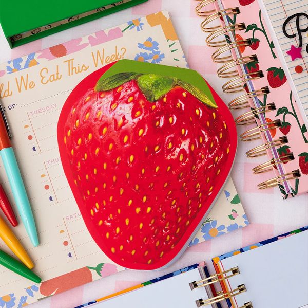 Novelty Notepad - Strawberry