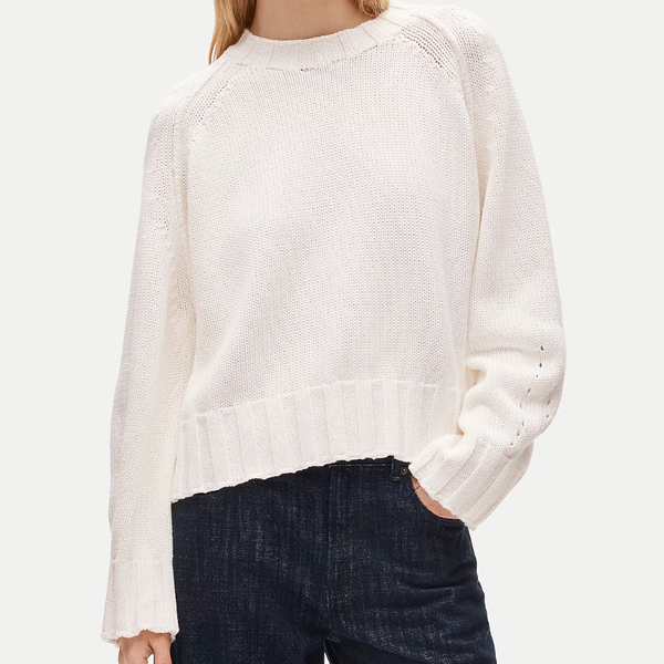 J.Crew Rive Crewneck in Cotton