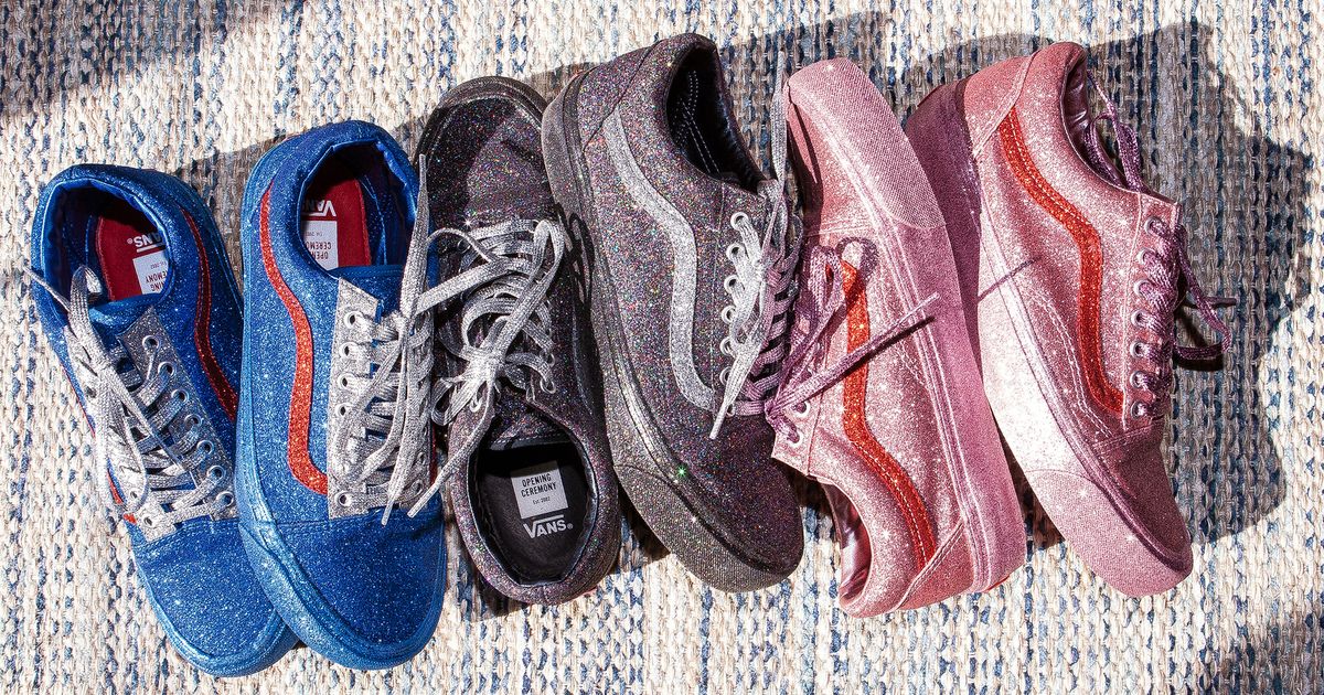 Zonnig Lake Taupo deed het Vans x Opening Ceremony: Get the New Glittery Sneakers Now