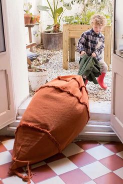 Oli&Carol x Lorena Canals Puff Kids Bean Bag Cathy the Carrot
