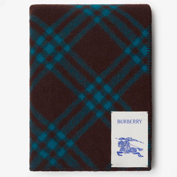 Burberry Check Wool Blanket