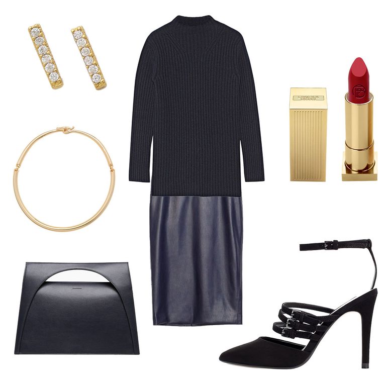 Pencil Skirt Outfit For Work - The Dark Plum How To Wear It