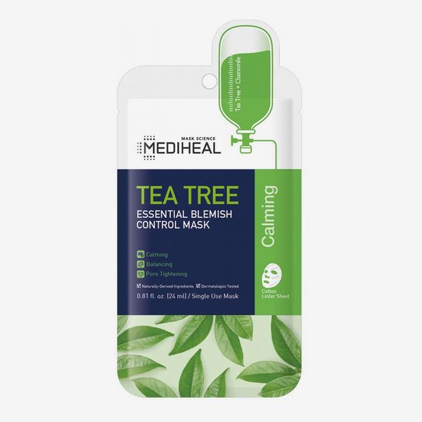 Mediheal Tea-Tree Essential Blemish Control Sheet Mask (5 Masks)