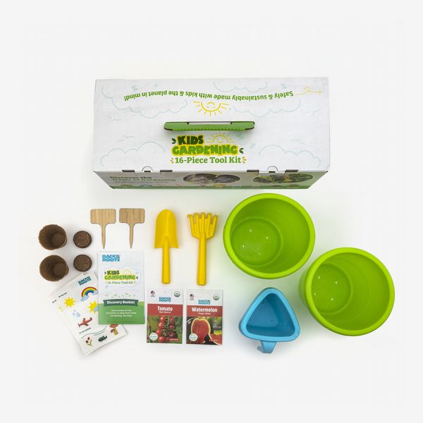 Back to the Roots Kids' Gardening Tool Kit with Organic Seeds
