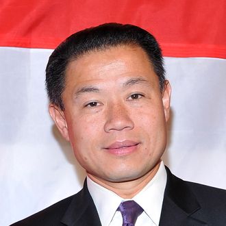 New York City Comptroller John Liu attends La MaMa's 50 Anniversary Season gala at the Ellen Stewart Theatre on October 17, 2011 in New York City. 