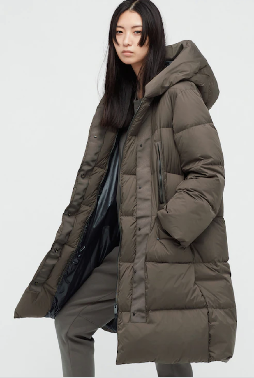 zara oversized puffer jacket black