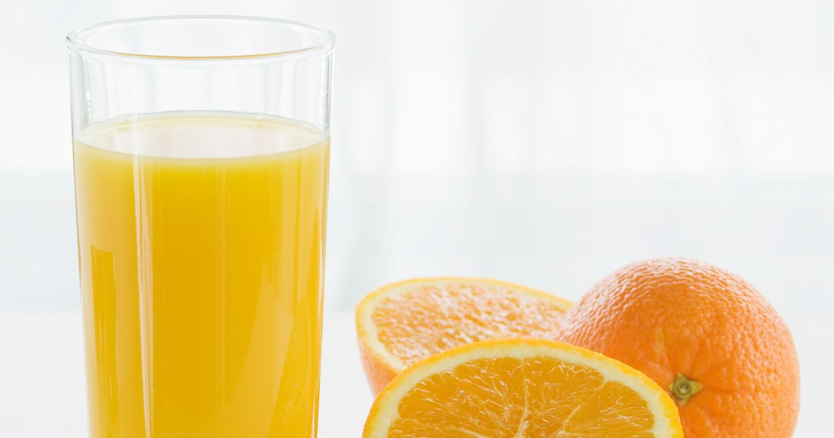 Scientists Say There’s a Link Between Drinking Orange Juice and Getting
