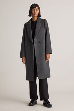 Quince Italian Wool Classic Single-Breasted Coat