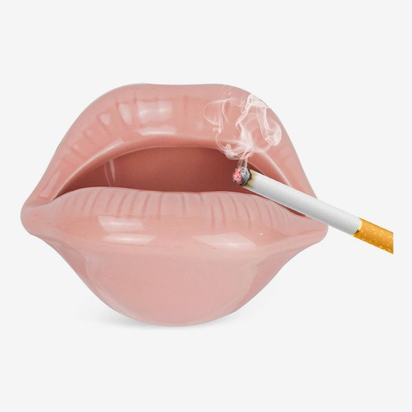 Loghot Creative Ceramic Cigarette Ash Trays With Lips