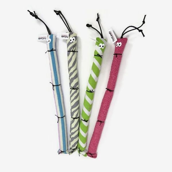 Pet Candy Caterpillar Catnip Toy