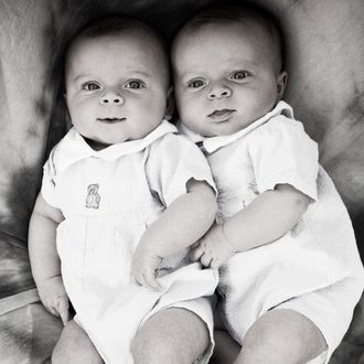 Portrait of Twin Boys
