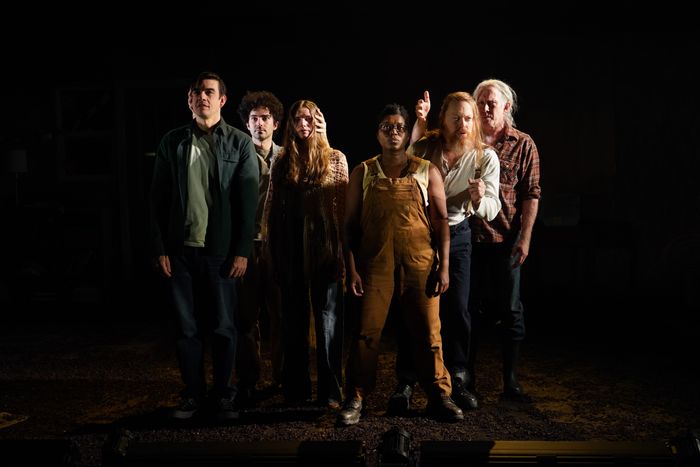 From 'The Burning Cauldron of Fiery Fire,' at the Vineyard Theatre.