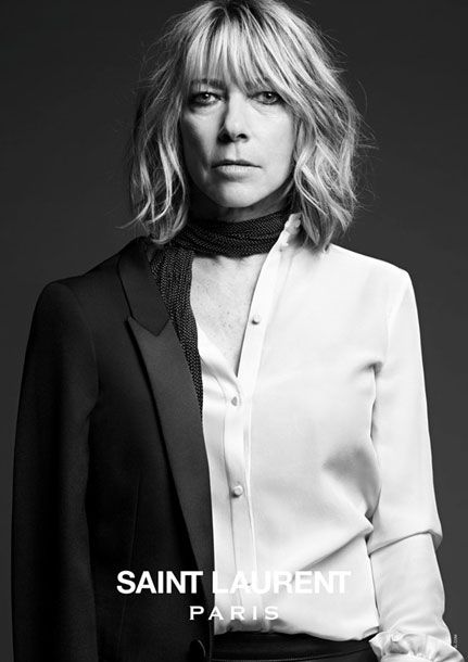 Courtney Love Kim Gordon Also Land Hedi Slimane s Saint Laurent Ads