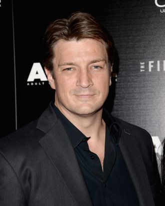 Actor Nathan Fillion attends the premiere of The Film Arcade's 