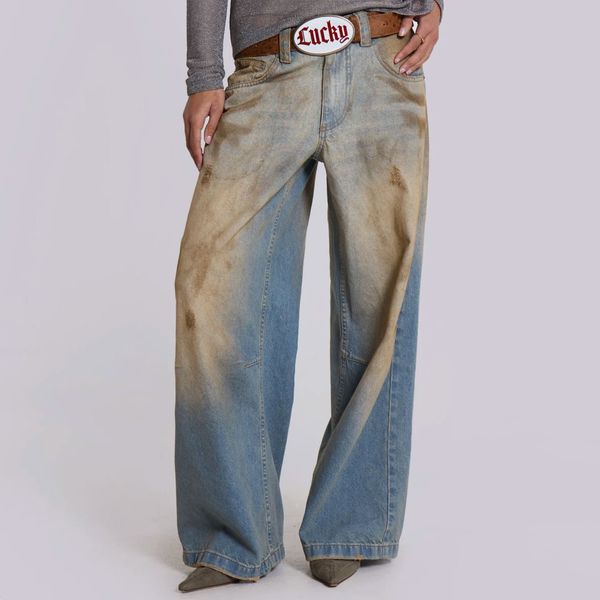 Jaded London Mud Wash Colossus Jeans