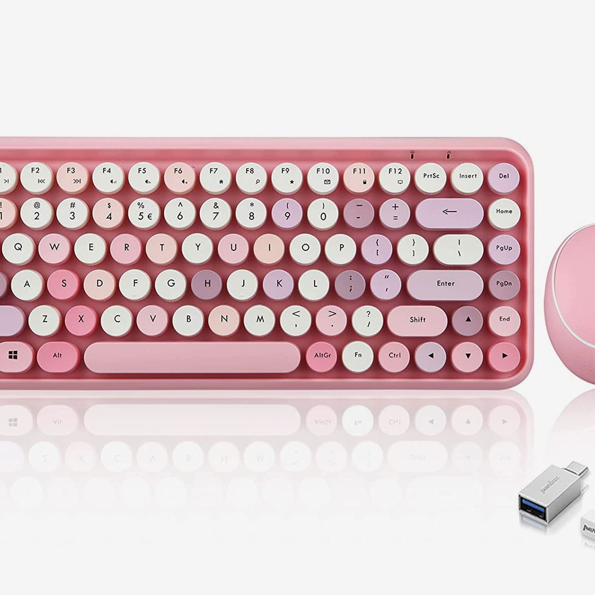 perixx keyboard pink