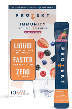 PROTEKT Liquid Immune Support Supplement - Liquid Drink Mix