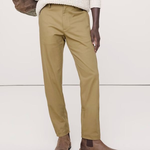 Banana Republic Slim Italian-Stretch Chino