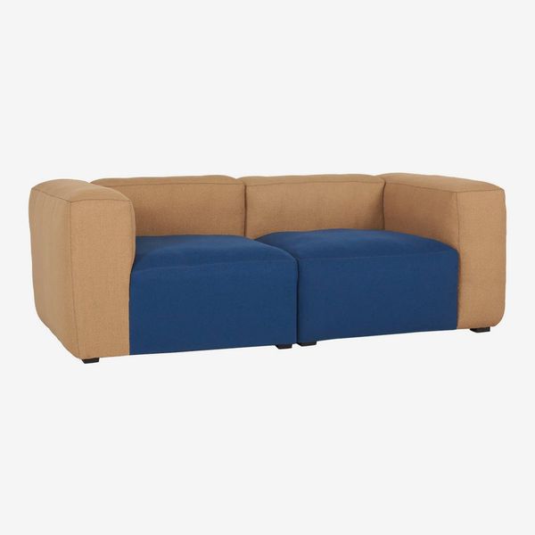 Hay Mags Sofa - Khaki/Navy