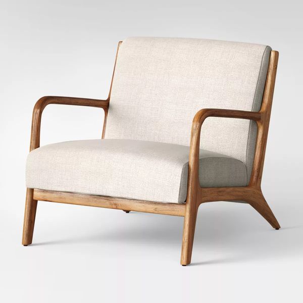 Threshold Esters Wood Armchair