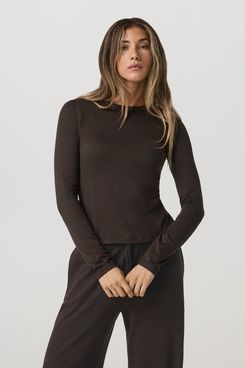 Vuori Long Sleeve Halo Essential Crew Tee