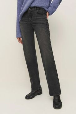 Reformation Abby Low Rise Straight Jeans