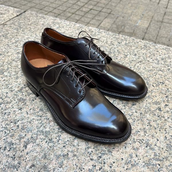 Alden Plain-Toe Blucher on Modified Last #53501