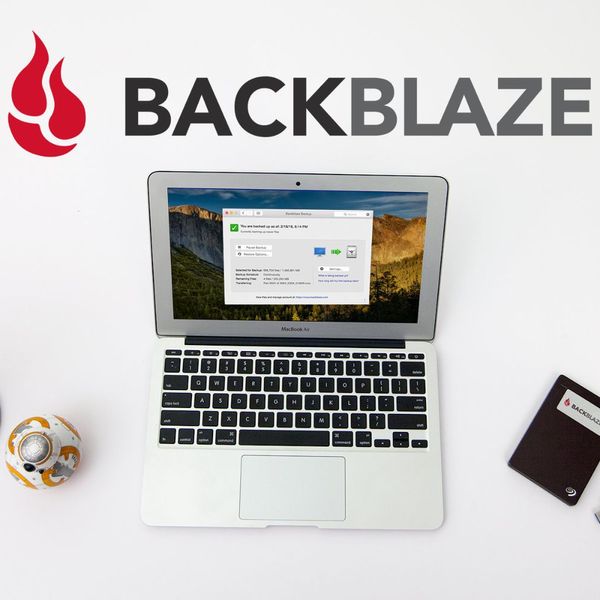 BlackBlaze Backup Software, Monthly Subscription