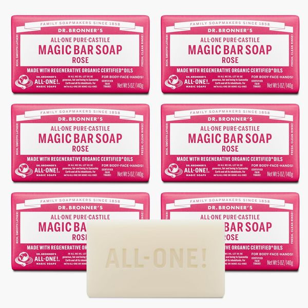 Dr. Bronner's Pure-Castile Magic Soap Bars - 6