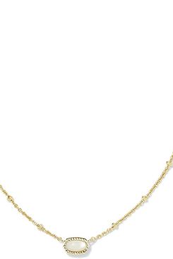 Kendra Scott Mini Elisa 14k Gold-Plated Satellite Short Pendant Necklace