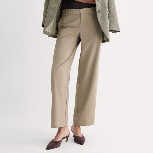 Everlane Straight-Leg Trouser in Tailor Twill