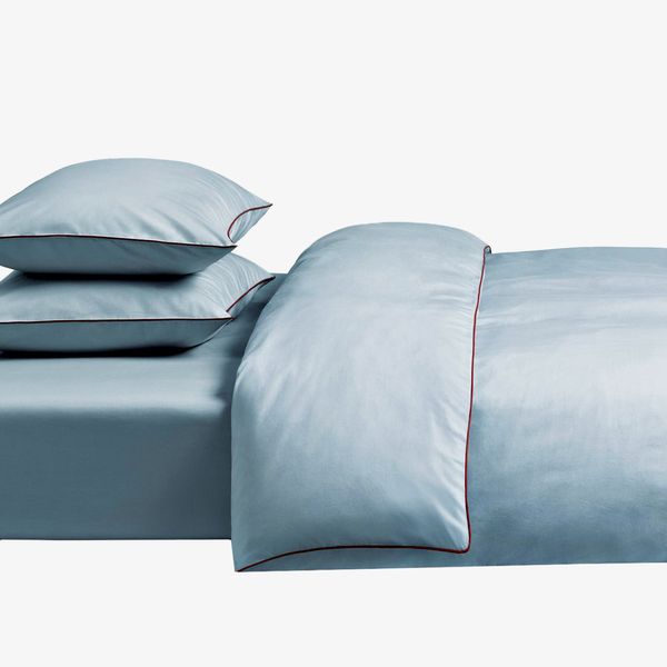 Nordic Knots Percale Duvet Cover Set - Queen